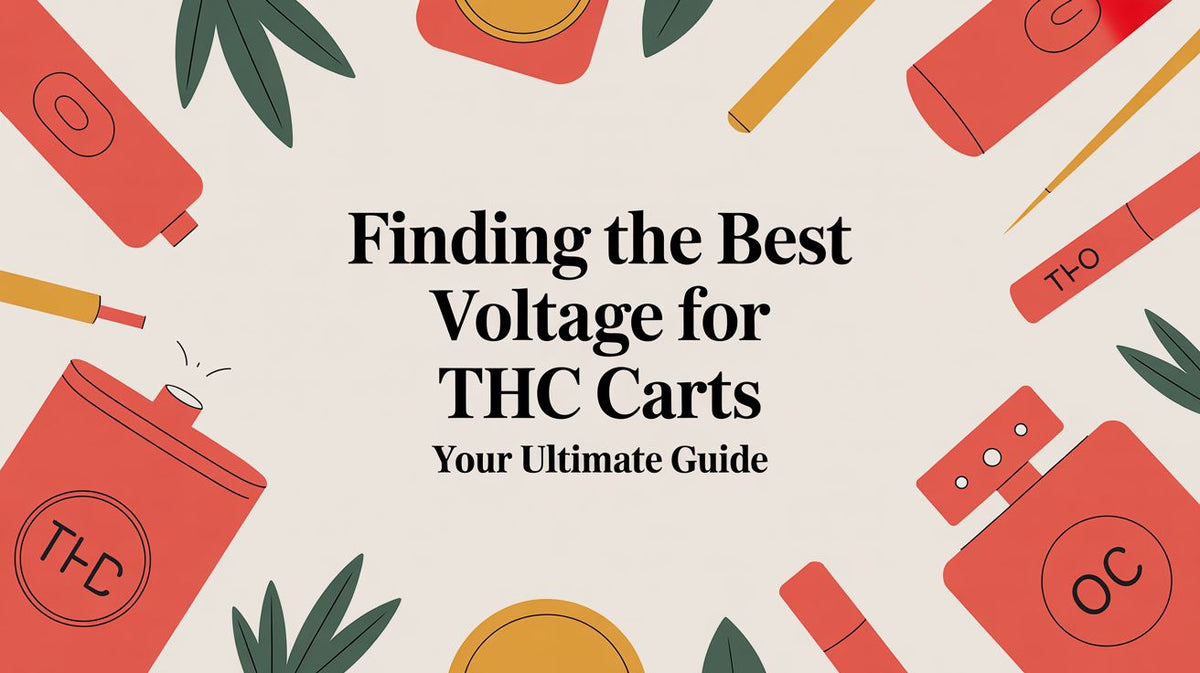 Finding the Best Voltage for THC Carts Your Ultimate Guide