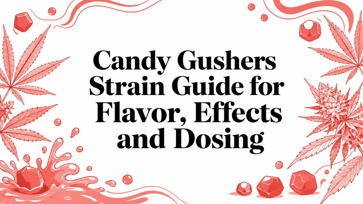 Candy Gushers Strain Guide for Flavor, Effects and Dosing
