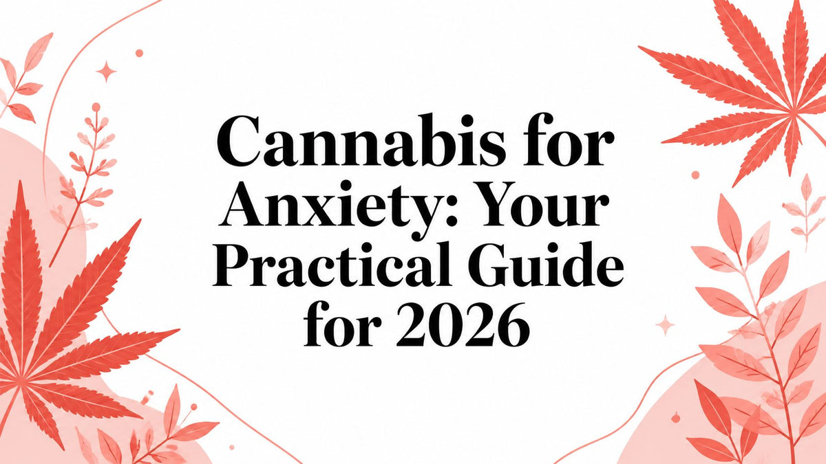 Cannabis for Anxiety: Your Practical Guide for 2026