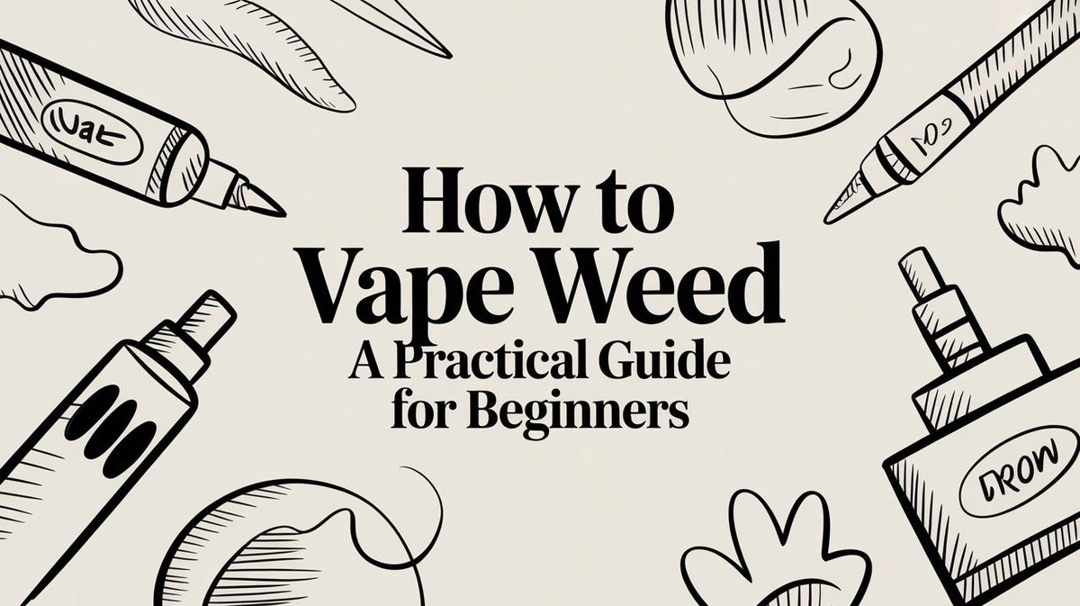 How to Vape Weed A Practical Guide for Beginners