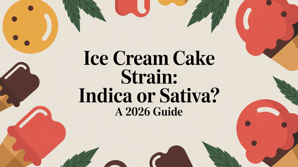 Ice Cream Cake Strain: Indica or Sativa? A 2026 Guide