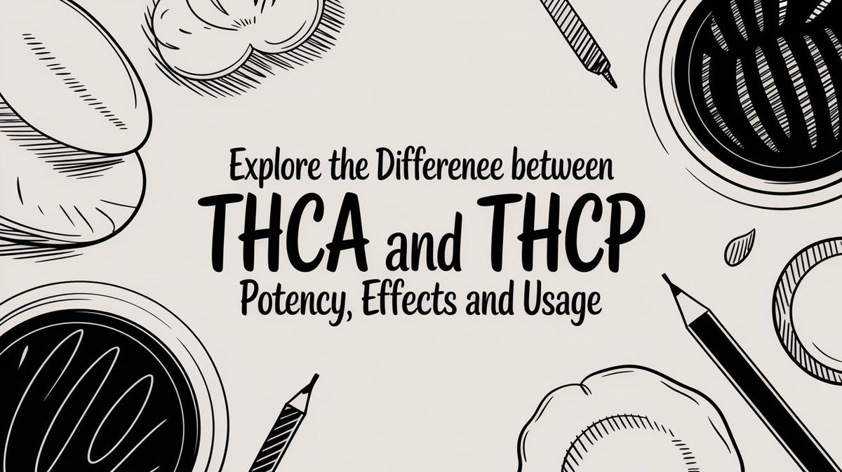 Explore the Difference Between THCA and THCP Potency Effects and Usage