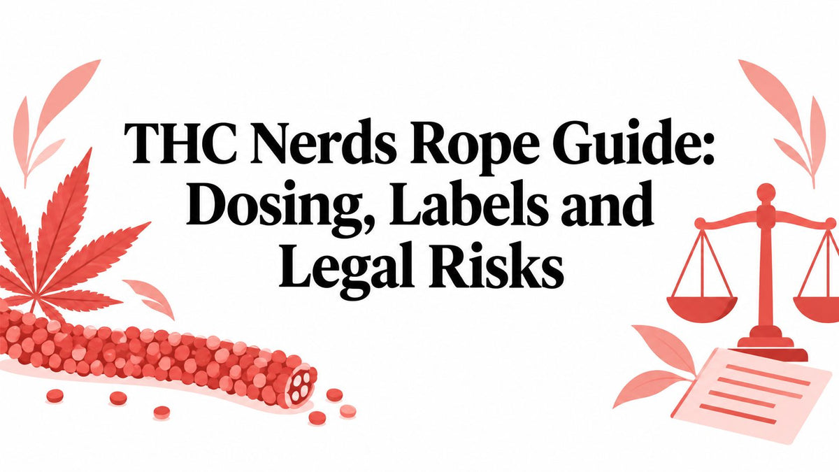 THC Nerds Rope Guide: Dosing, Labels and Legal Risks