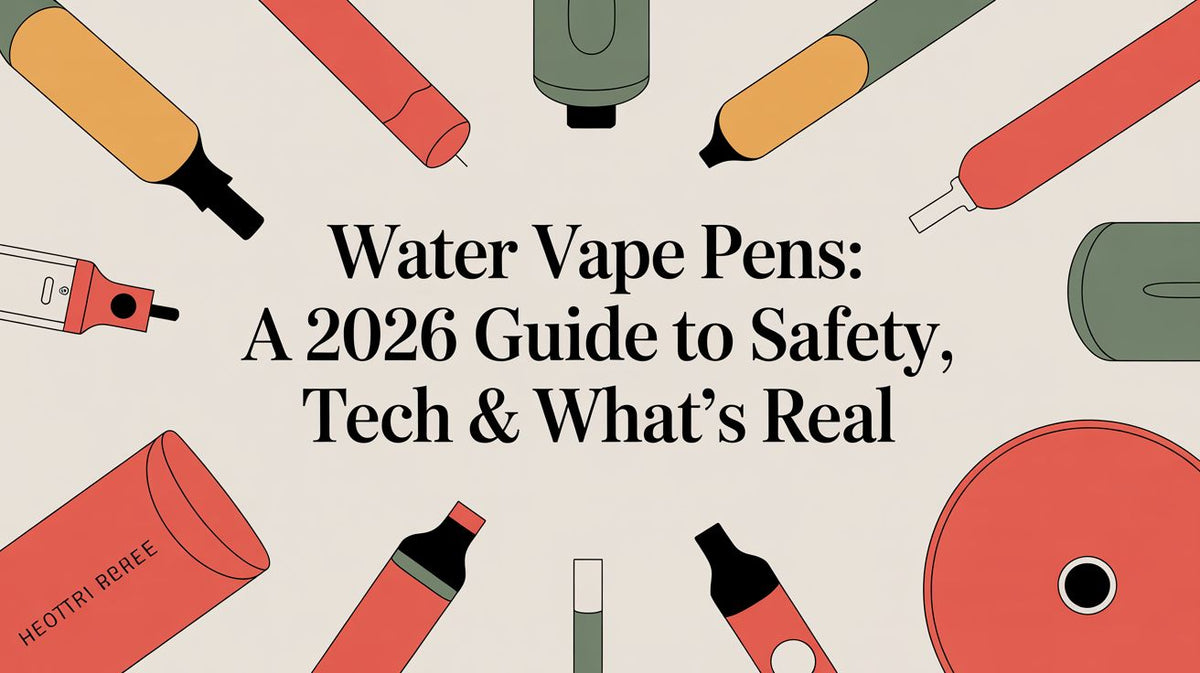 Water Vape Pens: A 2026 Guide to Safety, Tech & What's Real