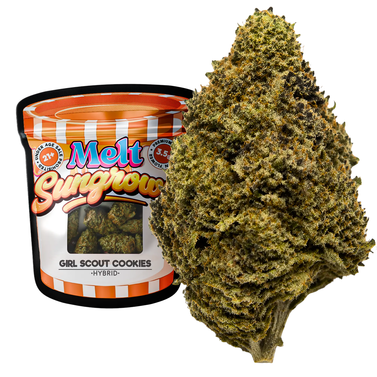Girl Scout Cookies Hybrid sungrown THCA flower 3.5g