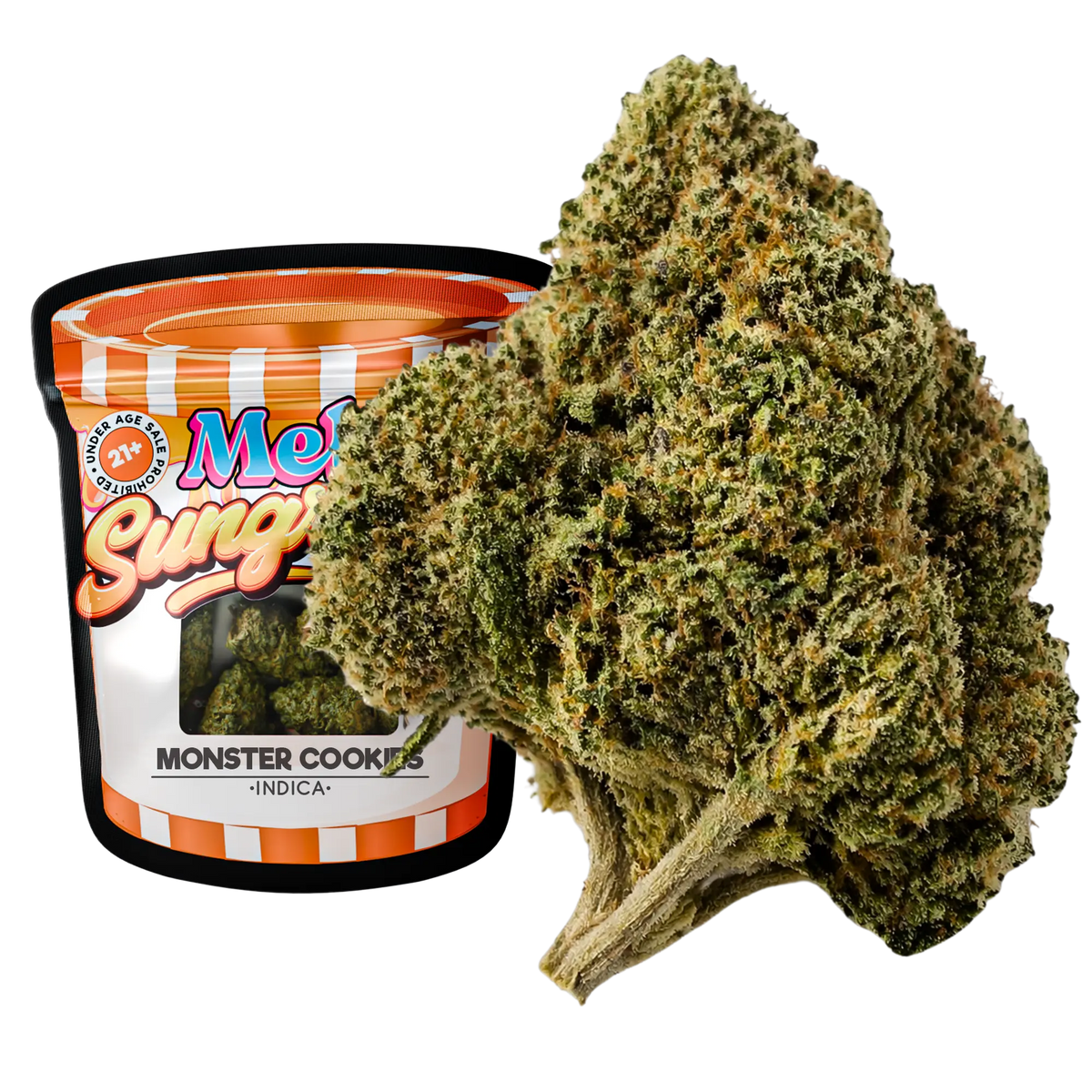 Monster Cookies Indica sungrown THCA flower 3.5g