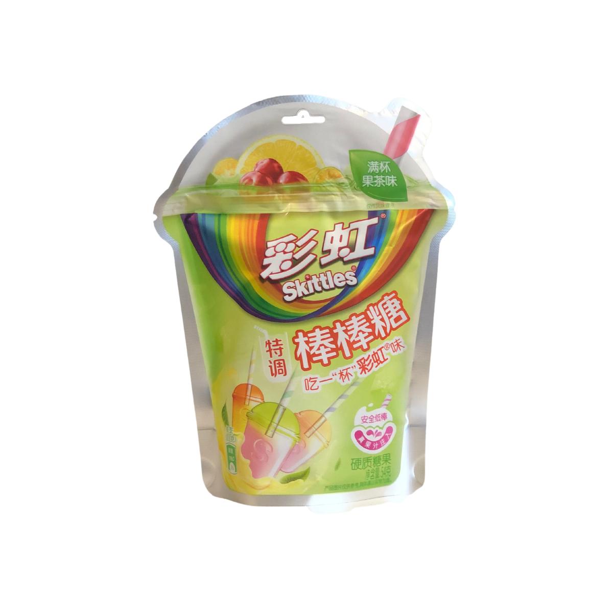 Skittles Fruit Tea Lollipops 54g — exotic import